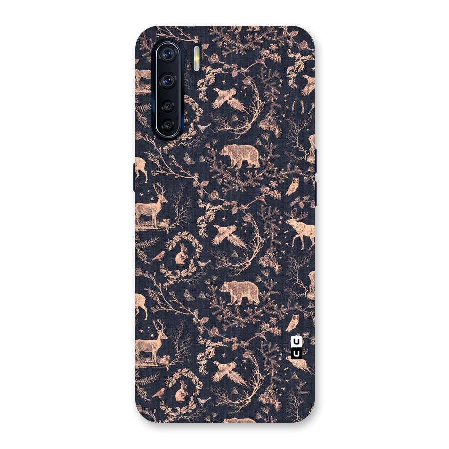 Beautiful Animal Design Back Case for Oppo F15