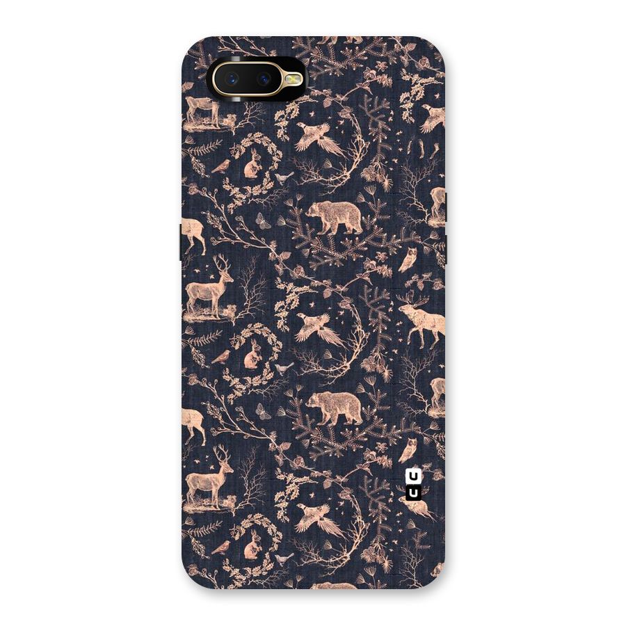 Beautiful Animal Design Back Case for Oppo K1