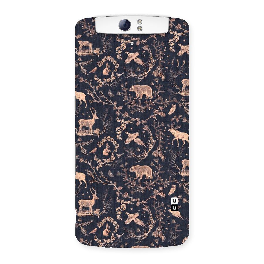 Beautiful Animal Design Back Case for Oppo N1