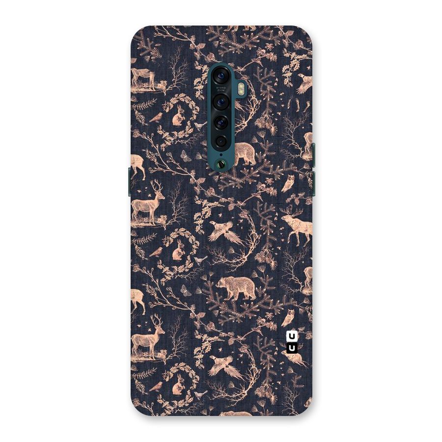 Beautiful Animal Design Back Case for Oppo Reno2