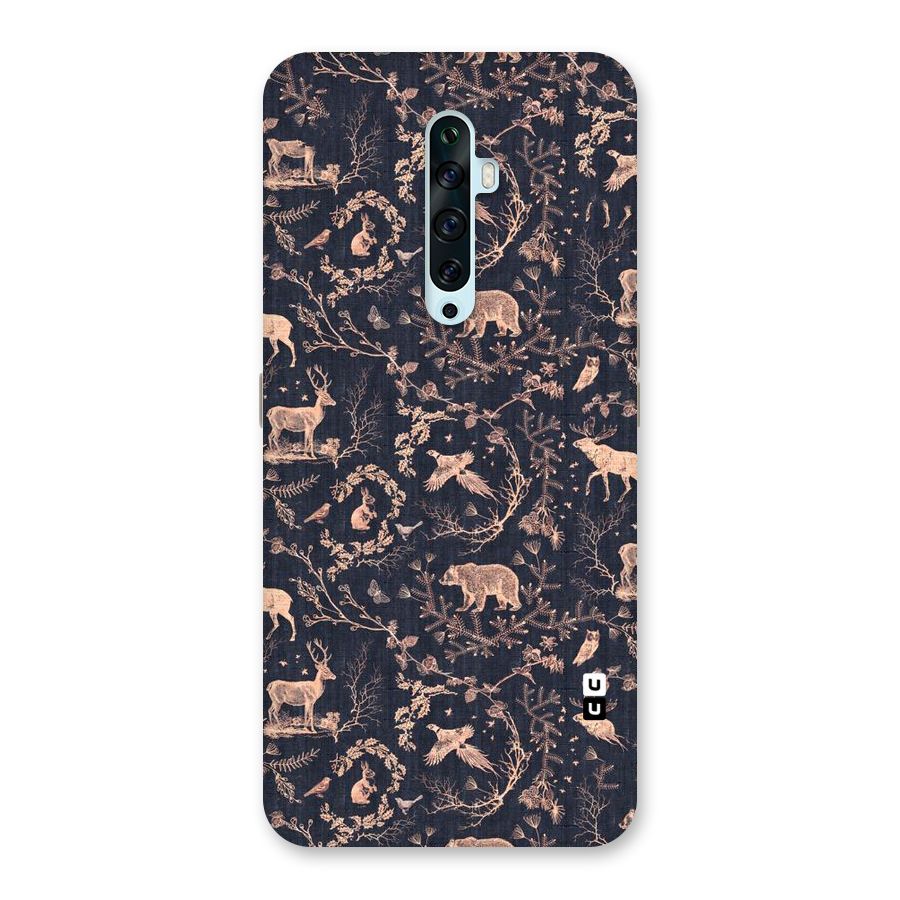 Beautiful Animal Design Back Case for Oppo Reno2 Z