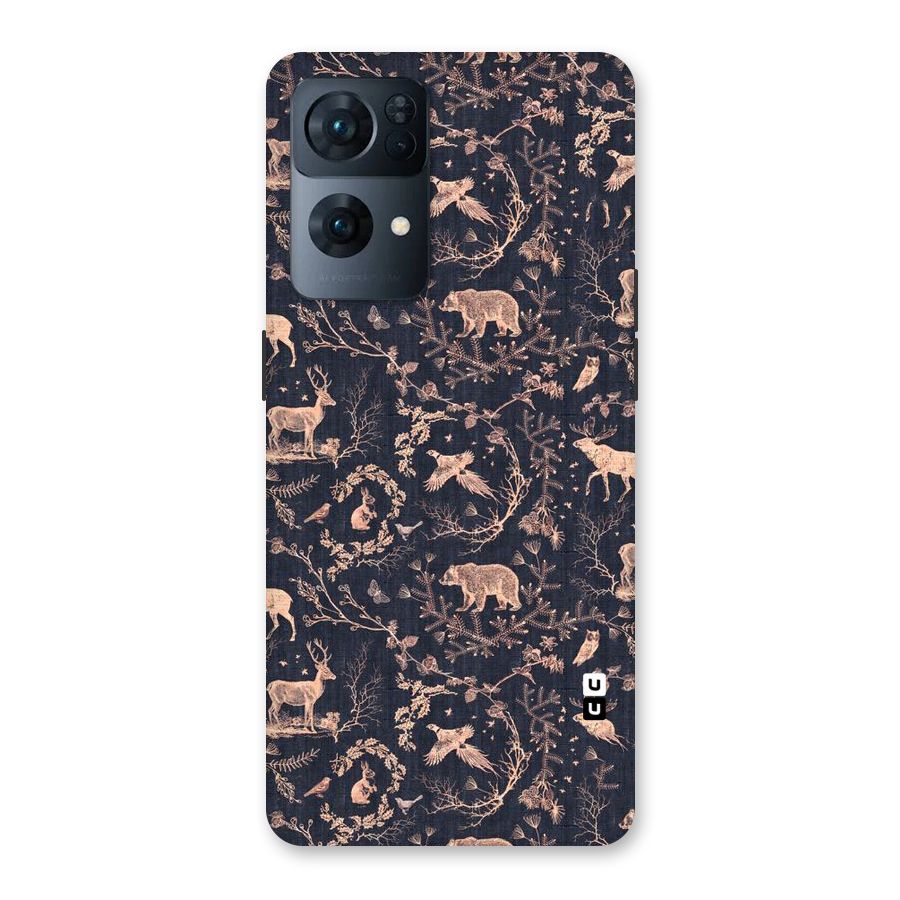 Beautiful Animal Design Back Case for Oppo Reno7 Pro 5G