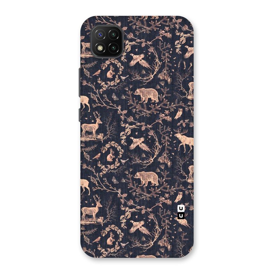 Beautiful Animal Design Back Case for Poco C3