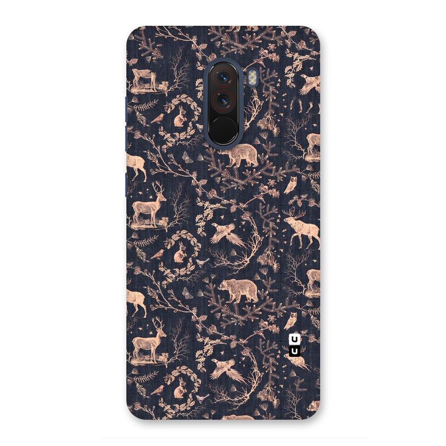 Beautiful Animal Design Back Case for Poco F1