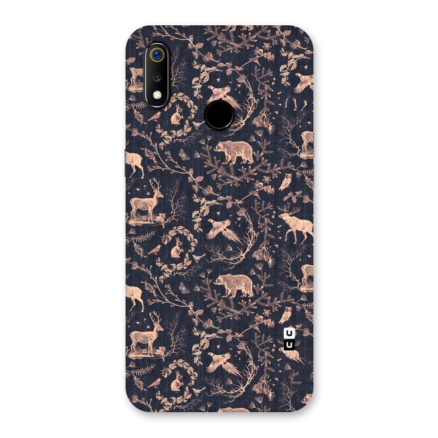 Beautiful Animal Design Back Case for Realme 3