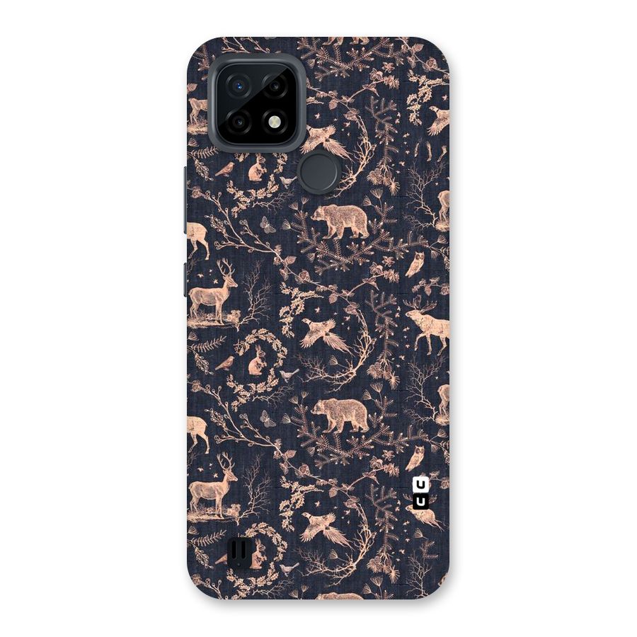 Beautiful Animal Design Back Case for Realme C21