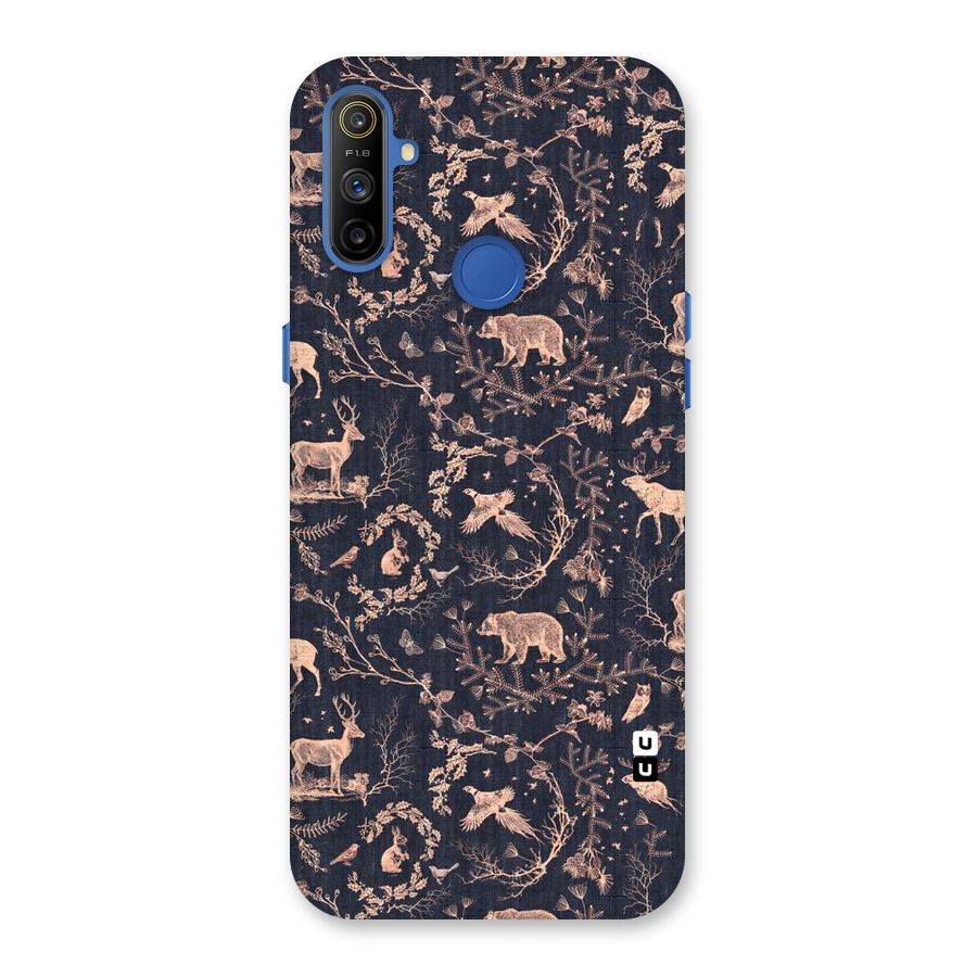 Beautiful Animal Design Back Case for Realme Narzo 10A