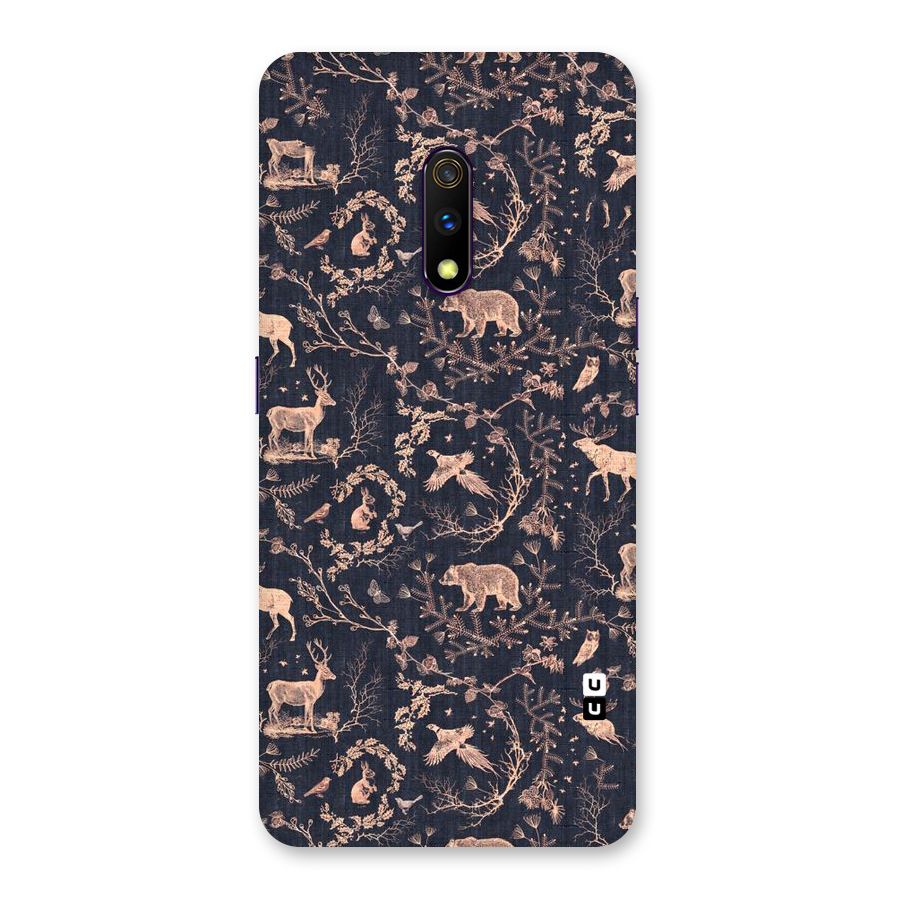 Beautiful Animal Design Back Case for Realme X