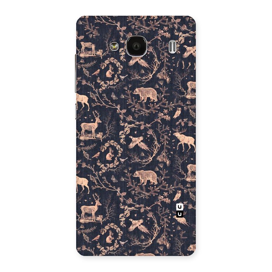 Beautiful Animal Design Back Case for Redmi 2s