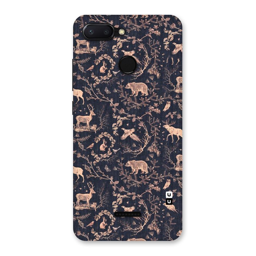 Beautiful Animal Design Back Case for Redmi 6