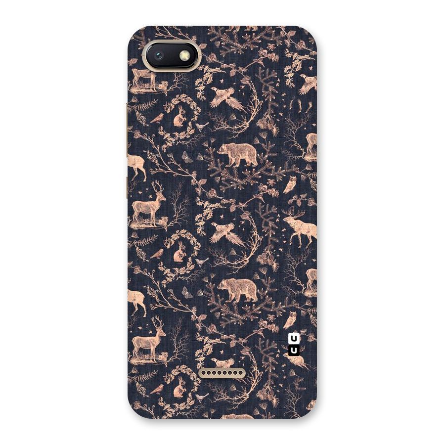 Beautiful Animal Design Back Case for Redmi 6A