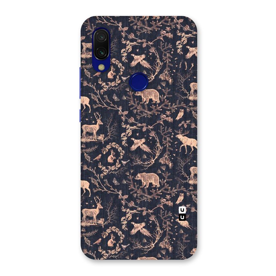 Beautiful Animal Design Back Case for Redmi 7