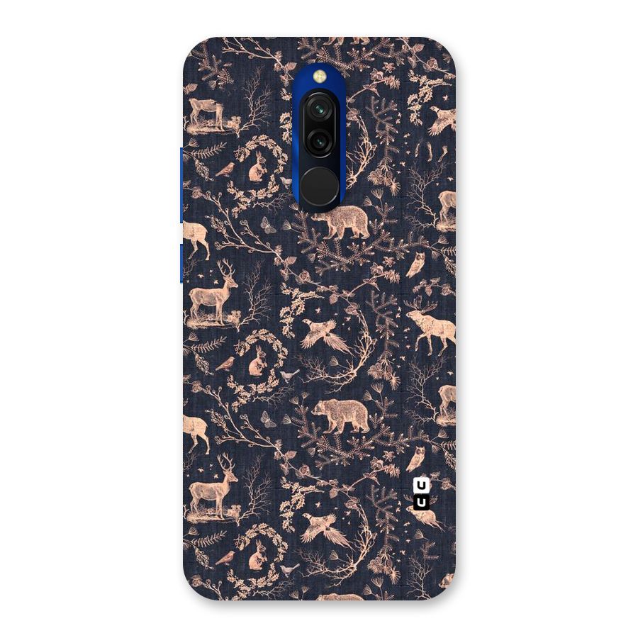Beautiful Animal Design Back Case for Redmi 8