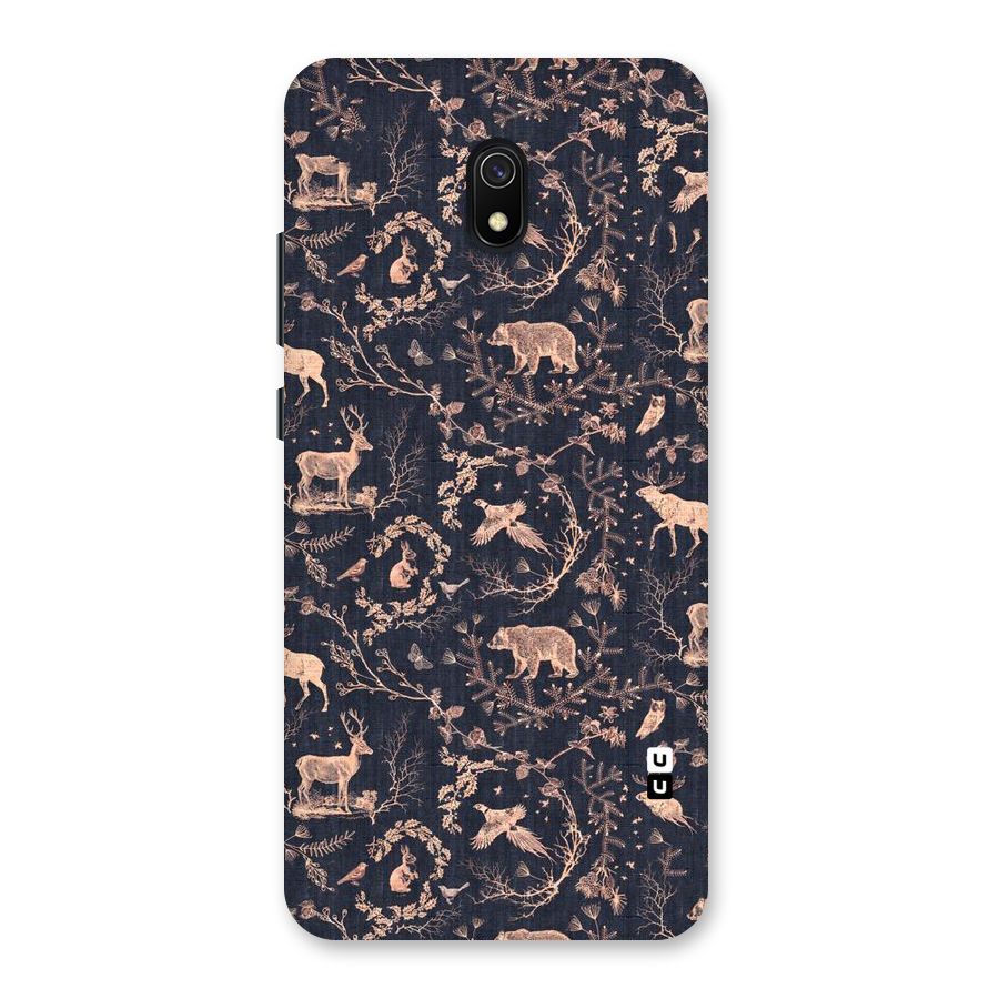 Beautiful Animal Design Back Case for Redmi 8A