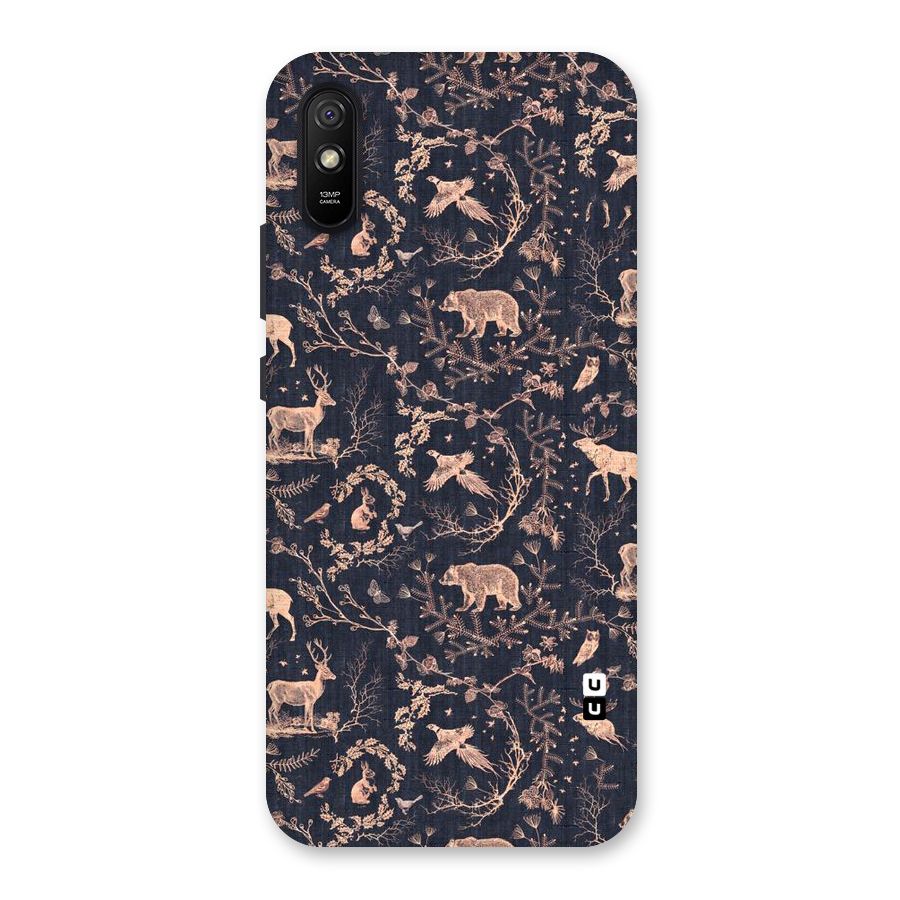 Beautiful Animal Design Back Case for Redmi 9A