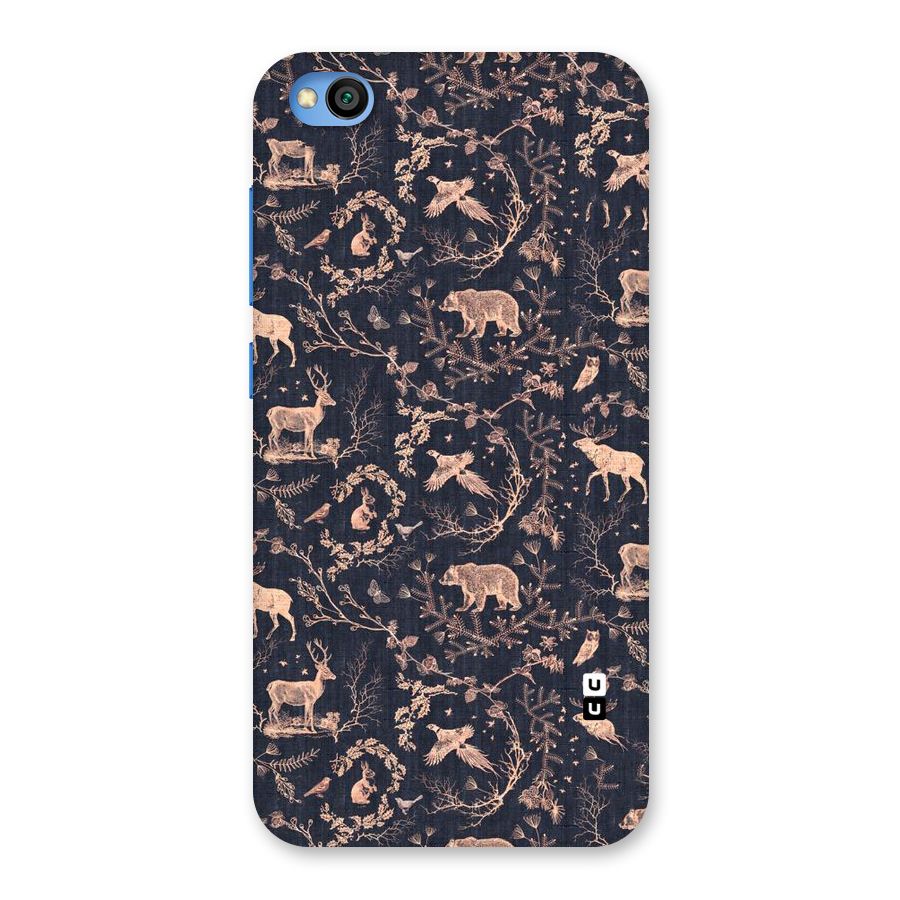 Beautiful Animal Design Back Case for Redmi Go