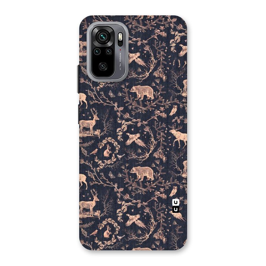 Beautiful Animal Design Back Case for Redmi Note 10