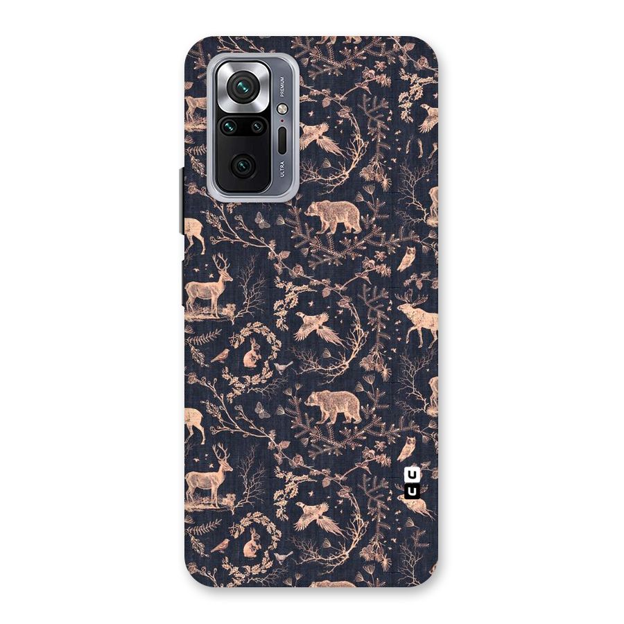 Beautiful Animal Design Back Case for Redmi Note 10 Pro