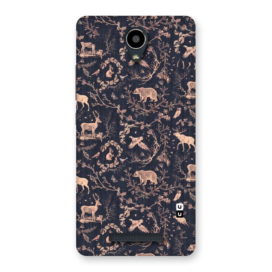Beautiful Animal Design Back Case for Redmi Note 2