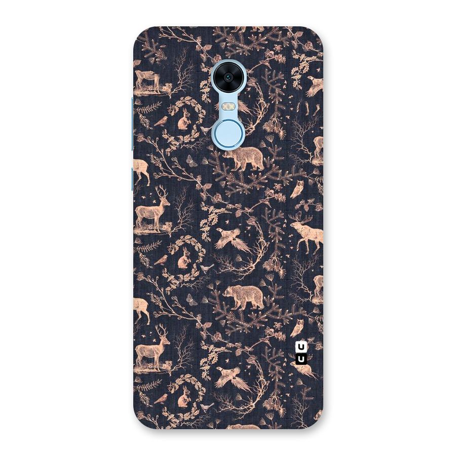 Beautiful Animal Design Back Case for Redmi Note 5