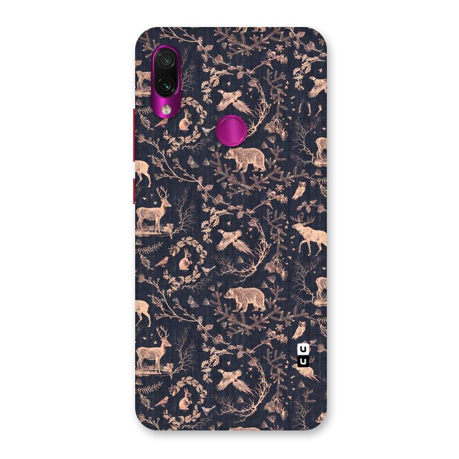 Beautiful Animal Design Back Case for Redmi Note 7 Pro