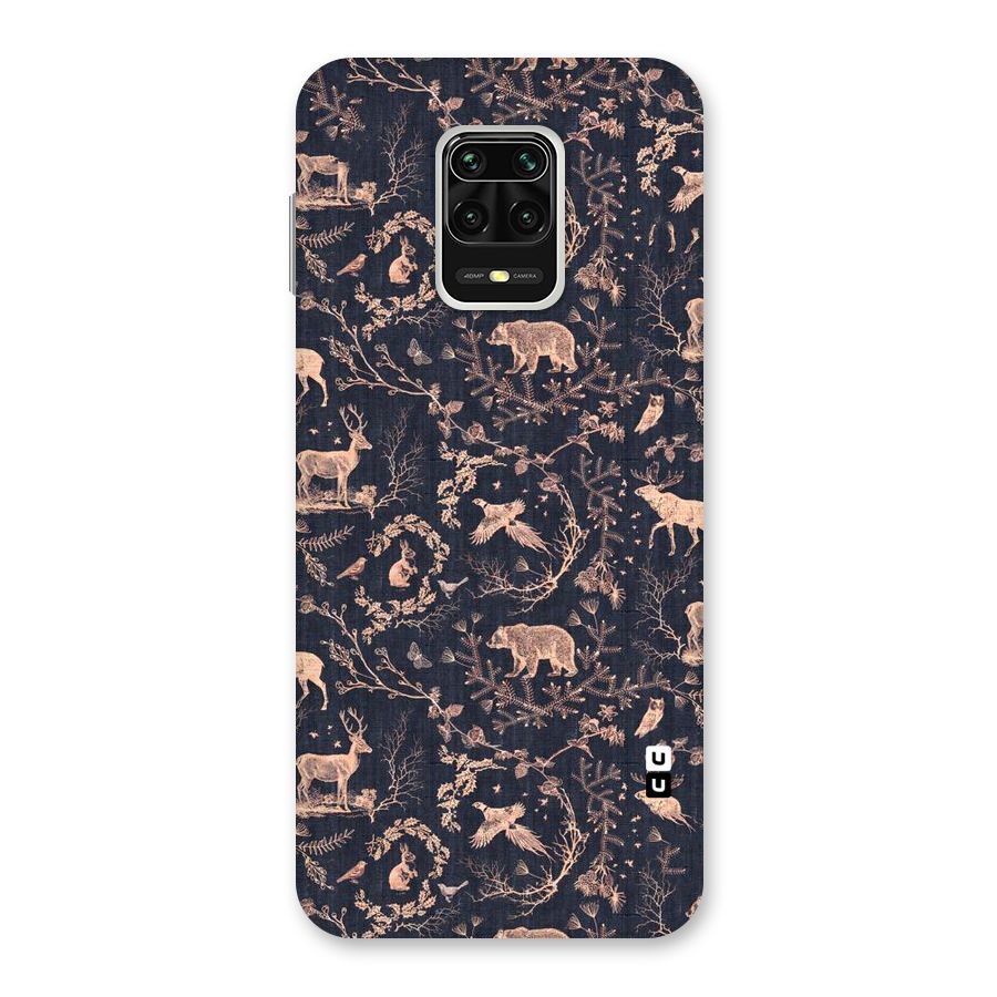 Beautiful Animal Design Back Case for Redmi Note 9 Pro