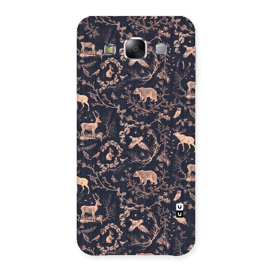 Beautiful Animal Design Back Case for Samsung Galaxy E5