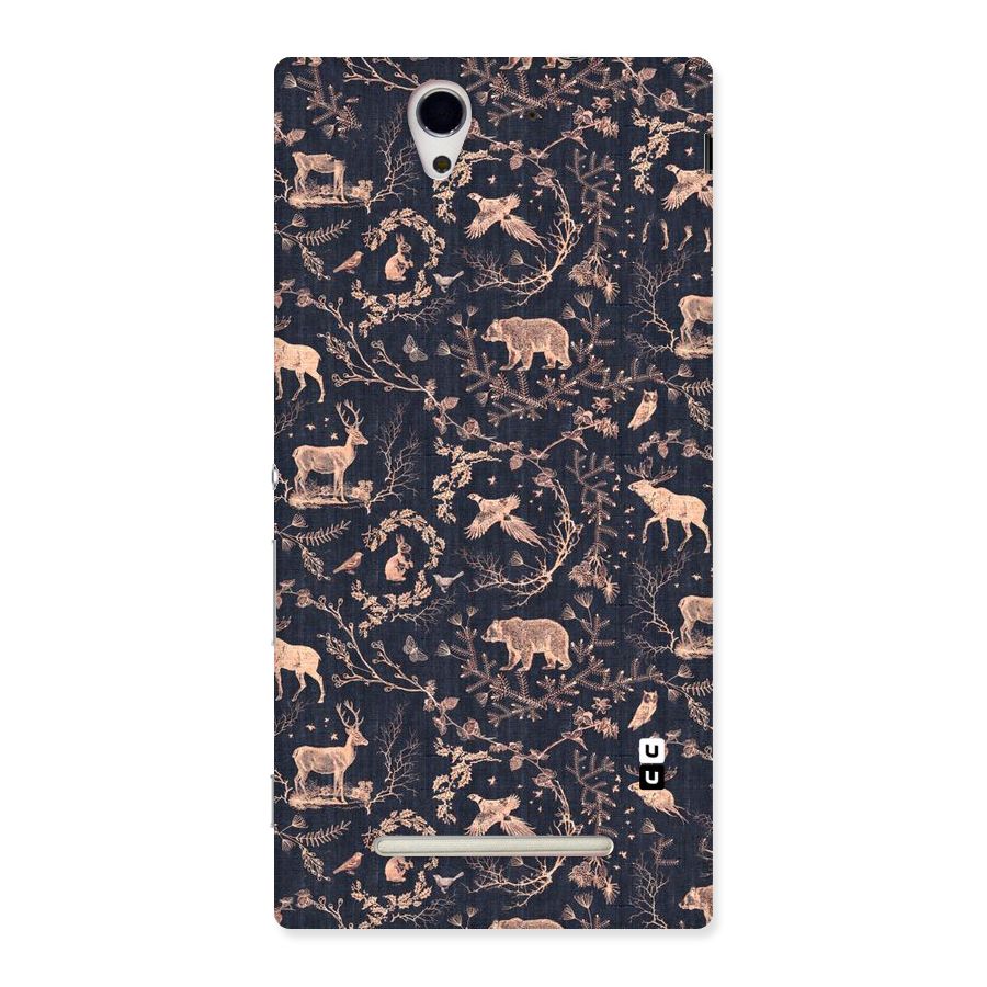 Beautiful Animal Design Back Case for Sony Xperia C3