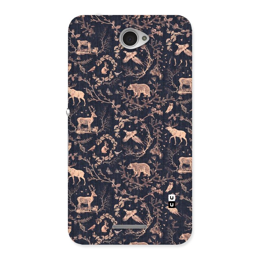 Beautiful Animal Design Back Case for Sony Xperia E4