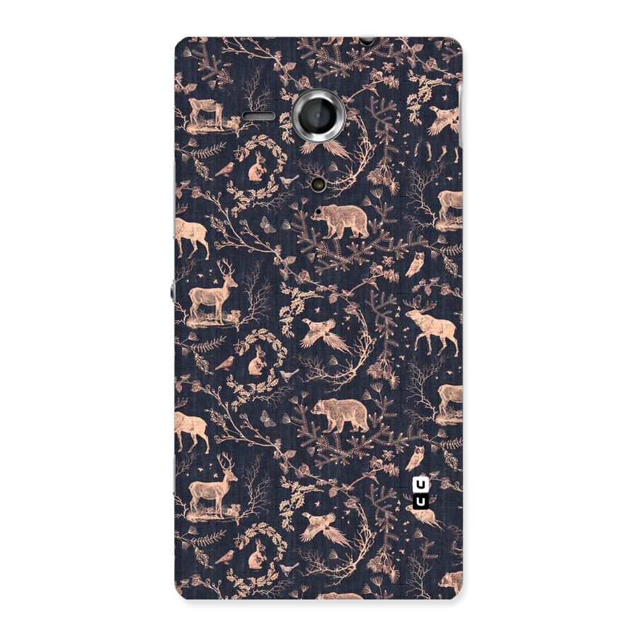 Beautiful Animal Design Back Case for Sony Xperia SP
