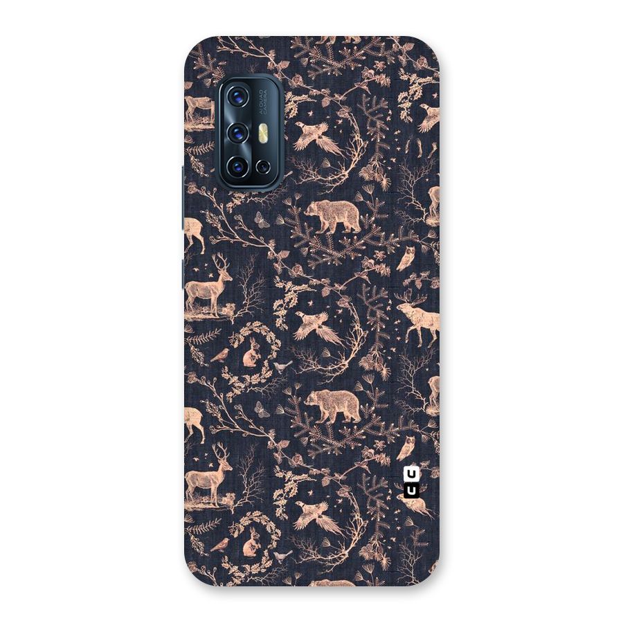Beautiful Animal Design Back Case for Vivo V17