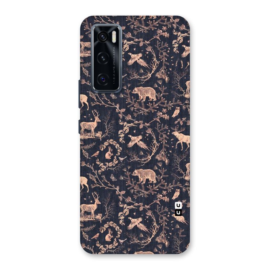 Beautiful Animal Design Back Case for Vivo V20 SE