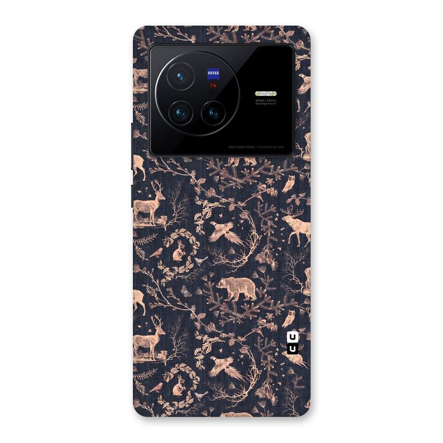 Beautiful Animal Design Back Case for Vivo X80