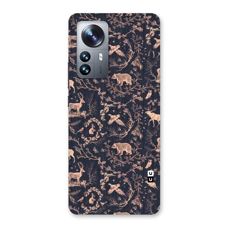 Beautiful Animal Design Back Case for Xiaomi 12 Pro