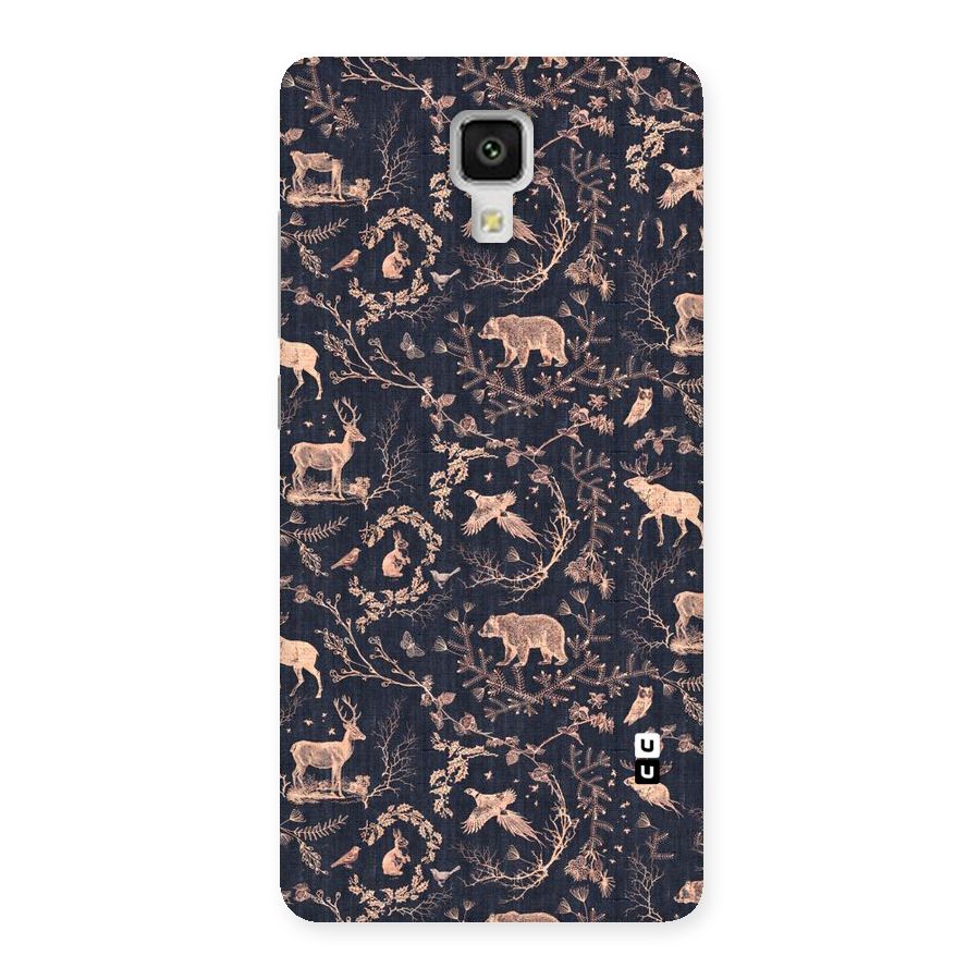 Beautiful Animal Design Back Case for Xiaomi Mi 4