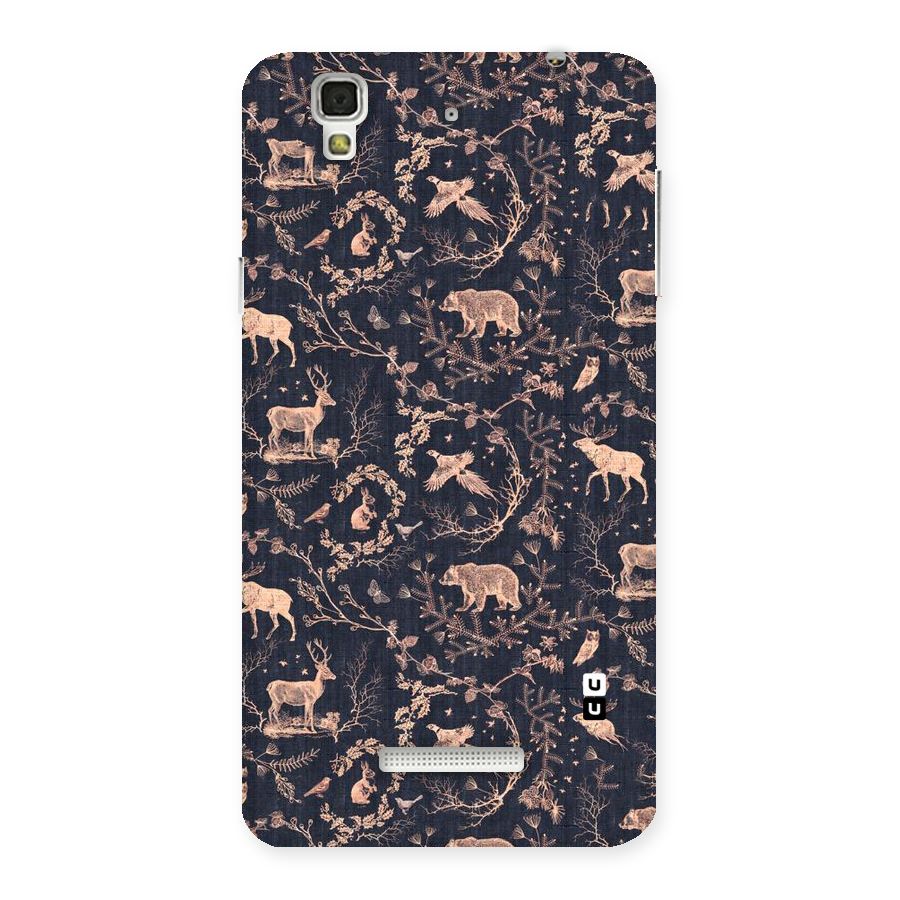 Beautiful Animal Design Back Case for YU Yureka Plus