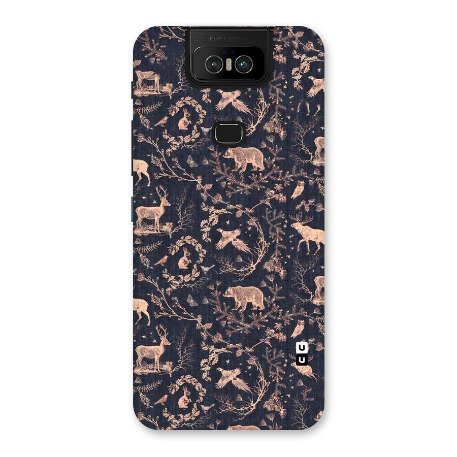 Beautiful Animal Design Back Case for Zenfone 6z