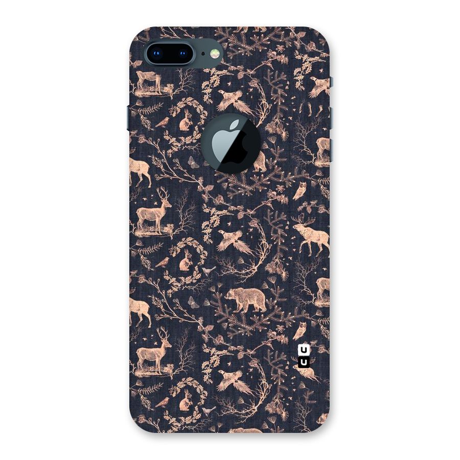 Beautiful Animal Design Back Case for iPhone 7 Plus Logo Cut