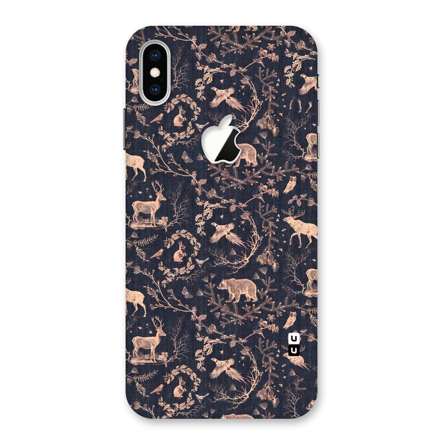 Beautiful Animal Design Back Case for iPhone XS Max Apple Cut