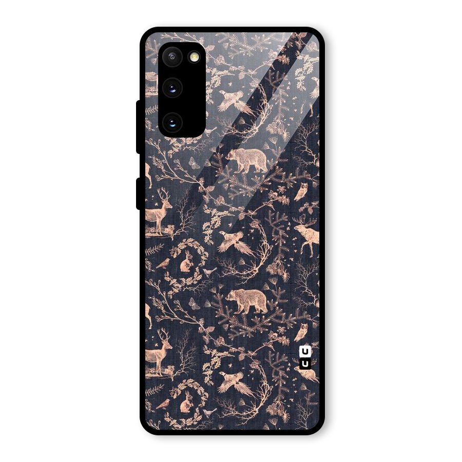 Beautiful Animal Design Glass Back Case for Galaxy S20 FE 5G