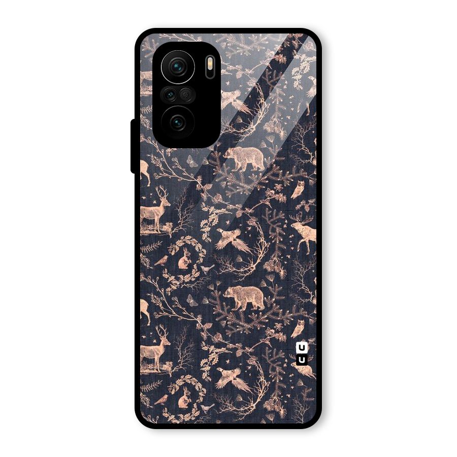 Beautiful Animal Design Glass Back Case for Mi 11X Pro