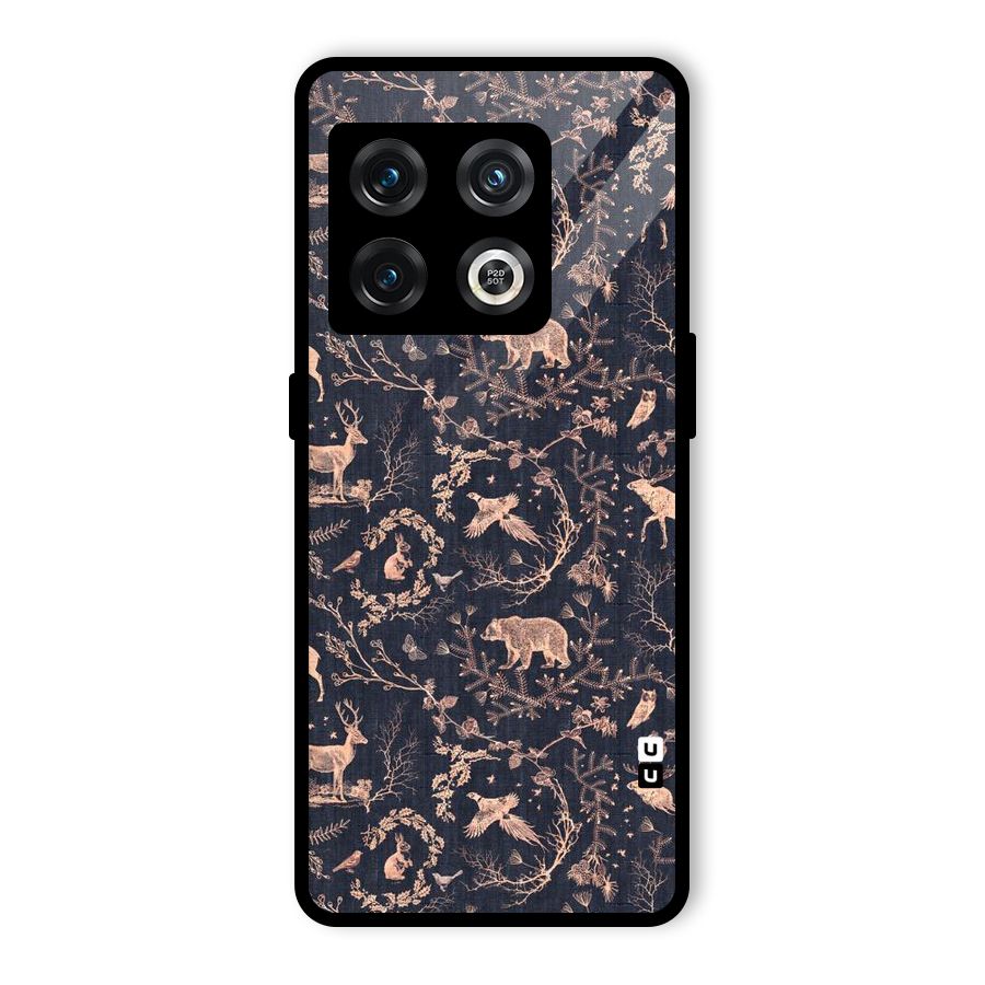 Beautiful Animal Design Glass Back Case for OnePlus 10 Pro 5G