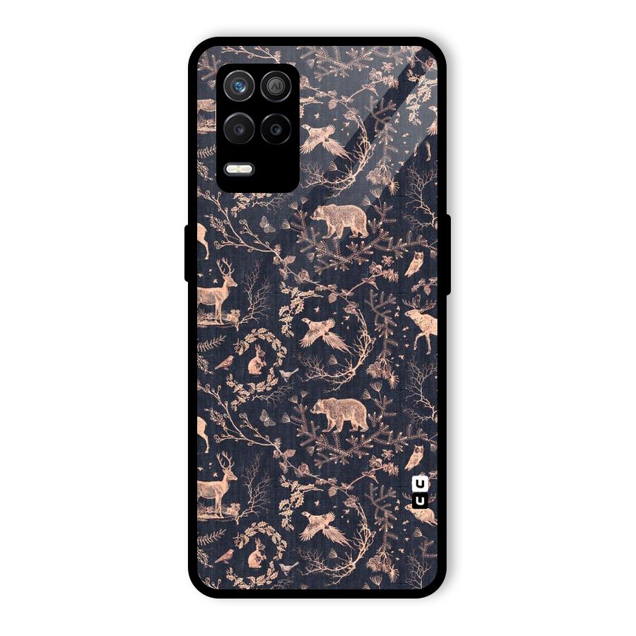 Beautiful Animal Design Glass Back Case for Realme 9 5G