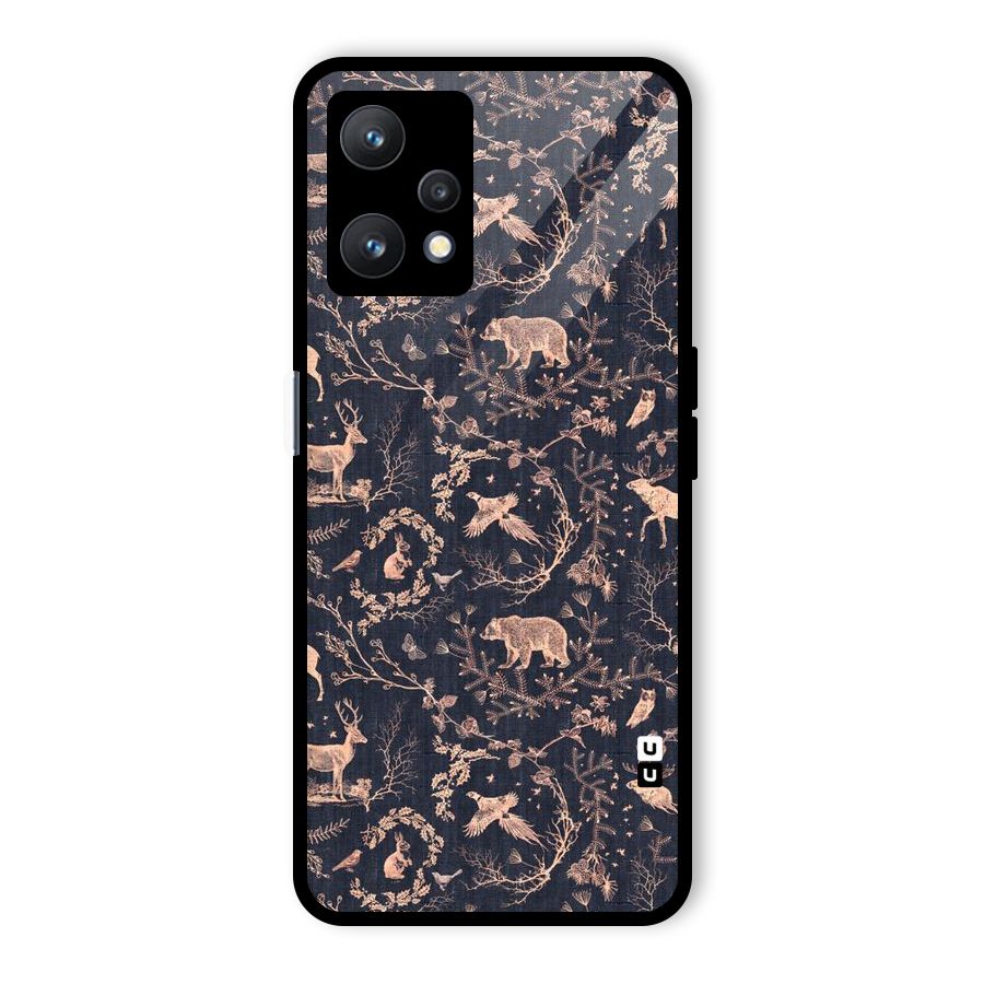 Beautiful Animal Design Glass Back Case for Realme 9 Pro 5G