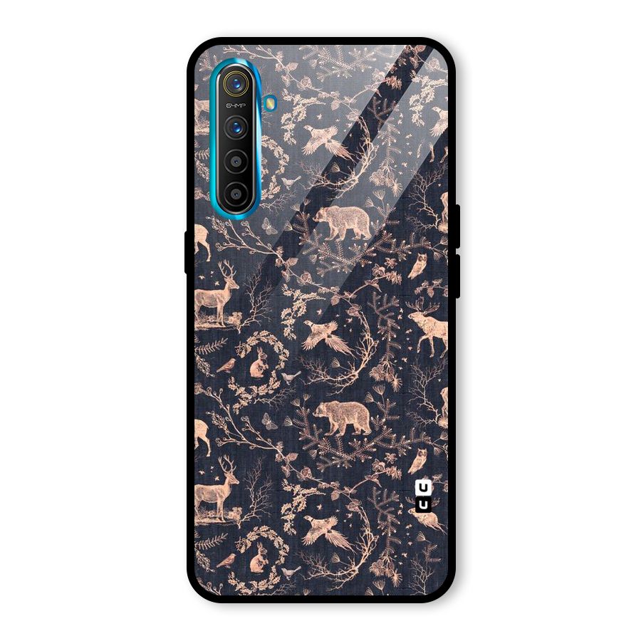 Beautiful Animal Design Glass Back Case for Realme X2