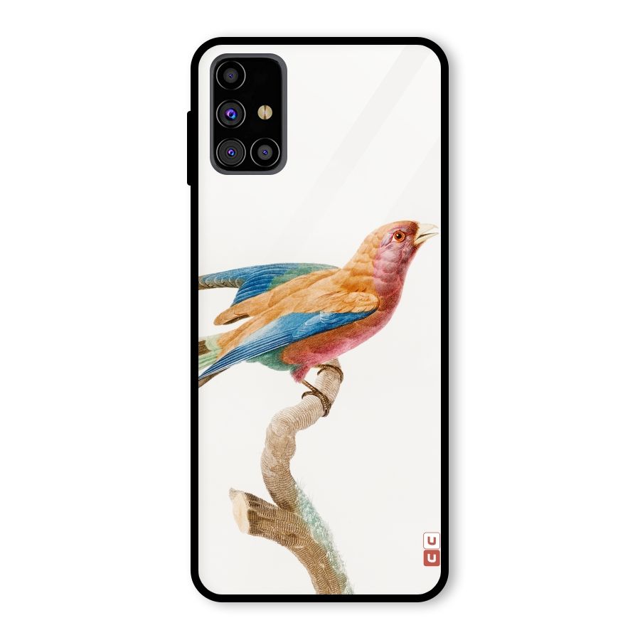 Beautiful Bird Glass Back Case for Galaxy M31s
