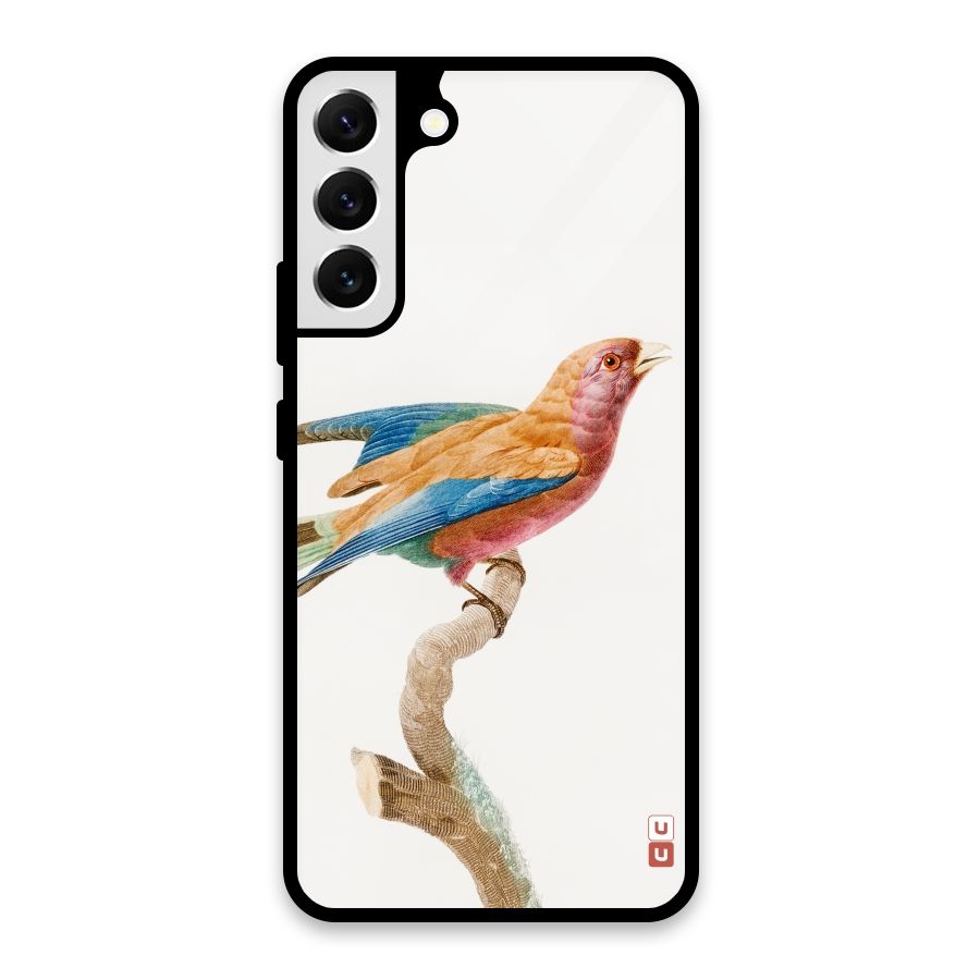 Beautiful Bird Glass Back Case for Galaxy S22 Plus 5G