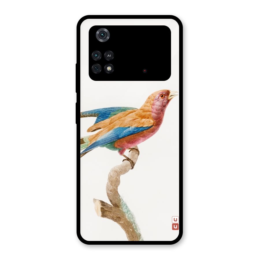 Beautiful Bird Glass Back Case for Poco M4 Pro 4G