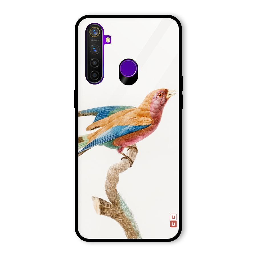 Beautiful Bird Glass Back Case for Realme 5 Pro