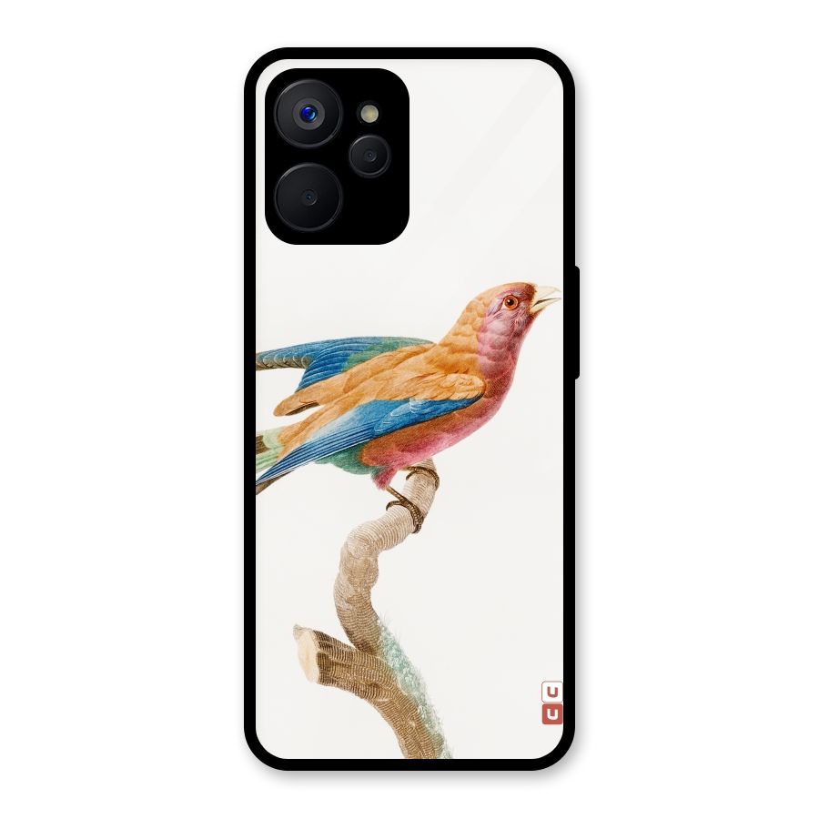 Beautiful Bird Glass Back Case for Realme 9i 5G